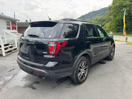 Shadow Black 2018 Ford Explorer Sport