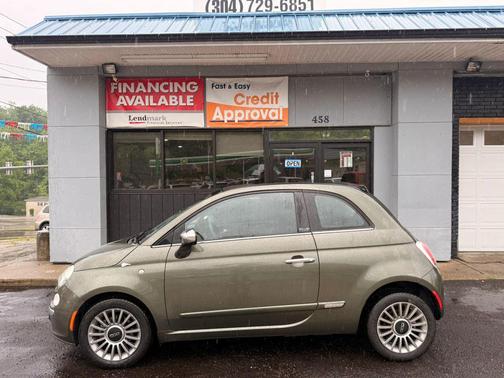 Verde Oliva (Olive Green) 2013 FIAT 500 Lounge
