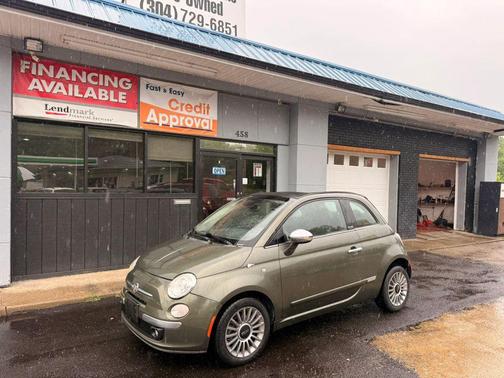 Verde Oliva (Olive Green) 2013 FIAT 500 Lounge