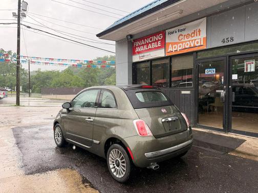 Verde Oliva (Olive Green) 2013 FIAT 500 Lounge