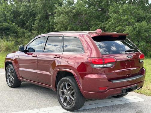 Velvet Red Pearlcoat 2021 Jeep Grand Cherokee 80th Anniversary 4x4