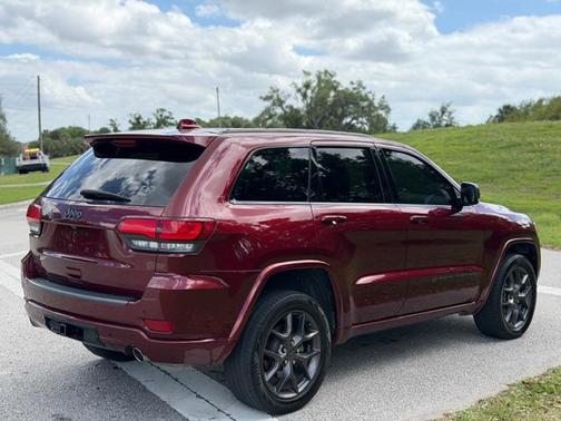 Velvet Red Pearlcoat 2021 Jeep Grand Cherokee 80th Anniversary 4x4