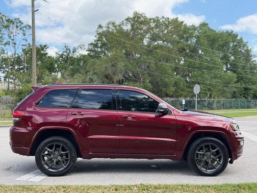 Velvet Red Pearlcoat 2021 Jeep Grand Cherokee 80th Anniversary 4x4