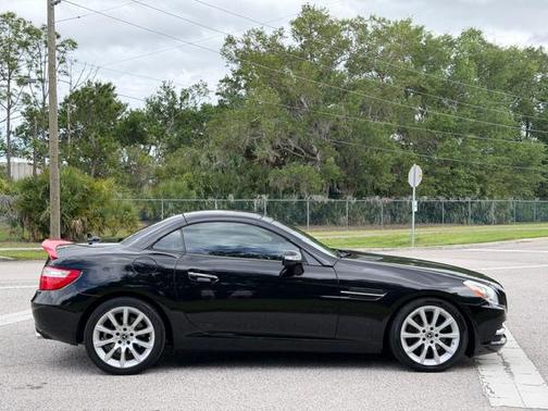 Black 2016 Mercedes-Benz SLK-Class SLK300 Roadster