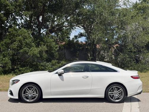 White 2020 Mercedes-Benz E-Class 4MATIC