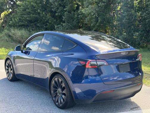 Deep Blue Metallic 2020 Tesla Model Y Long Range Dual Motor All-Wheel Drive