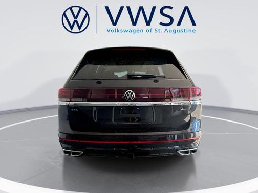 Deep Black Pearl 2026 Volkswagen Atlas 2.0T SEL Premium R-Line 4MOTION