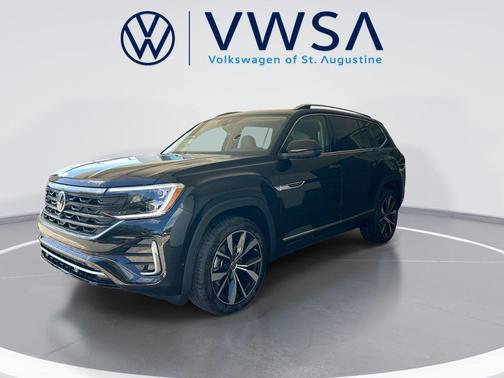 Deep Black Pearl 2026 Volkswagen Atlas 2.0T SEL Premium R-Line 4MOTION