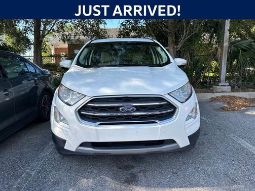 Diamond White 2021 Ford EcoSport Titanium