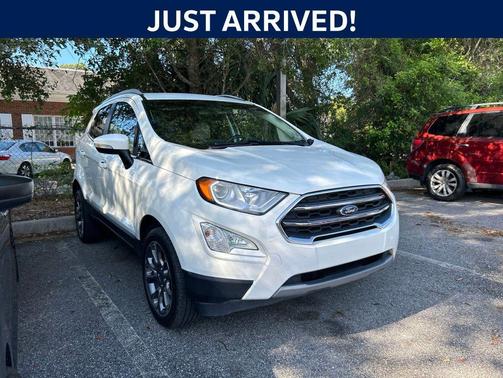 Diamond White 2021 Ford EcoSport Titanium