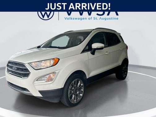Diamond White 2021 Ford EcoSport Titanium