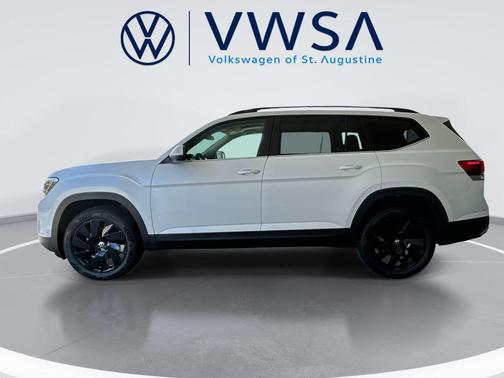 opal white pearl 2026 Volkswagen Atlas 2.0T SE w/Technology
