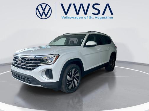 opal white pearl 2026 Volkswagen Atlas 2.0T SEL