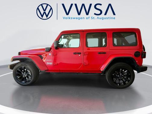 Firecracker Red Clearcoat 2024 Jeep Wrangler 4xe Sahara