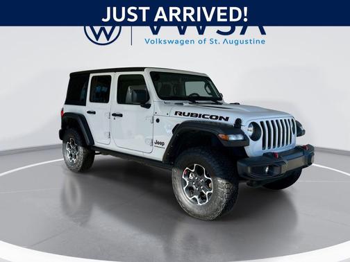Bright White Clearcoat 2023 Jeep Wrangler Rubicon