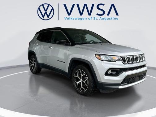 Silver Zynith Metallic Clearcoat 2024 Jeep Compass Limited