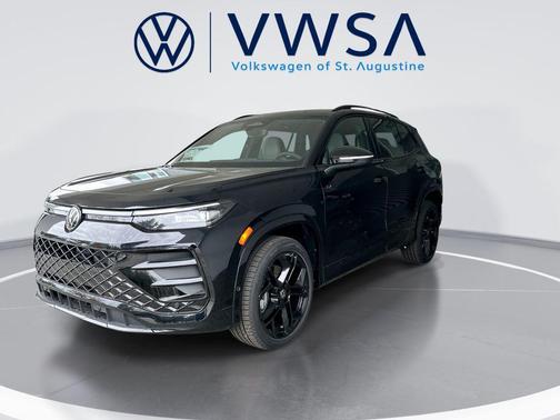 deep black pearl 2026 Volkswagen Tiguan 2.0T SE R-Line Black 4MOTION