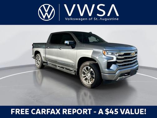 Sterling Gray Metallic 2025 Chevrolet Silverado 1500 High Country