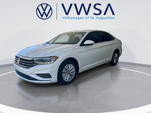Pure White 2019 Volkswagen Jetta 1.4T S