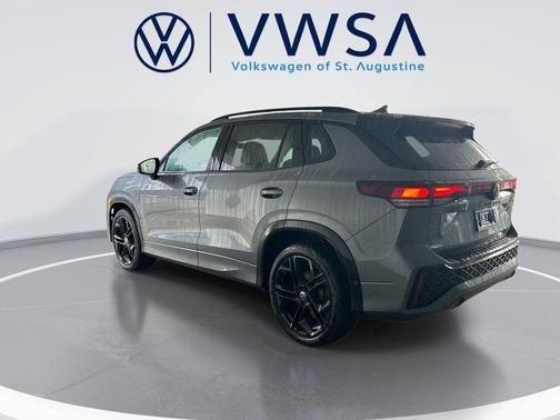 platinum gray metallic 2026 Volkswagen Tiguan 2.0T SE R-Line Black