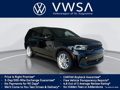DB Black Clearcoat 2024 Dodge Durango GT Plus