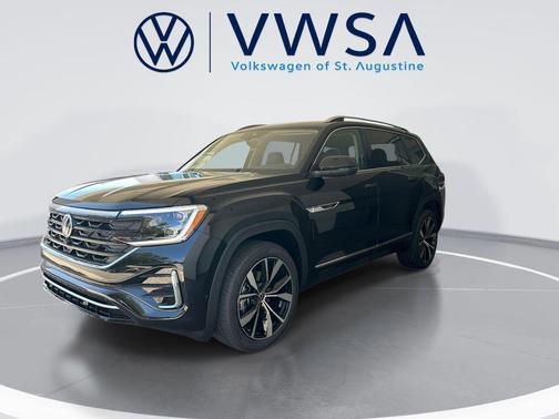 Deep Black Pearl 2026 Volkswagen Atlas 2.0T SEL Premium R-Line 4MOTION