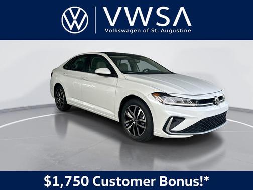 Opal White Pearl 2026 Volkswagen Jetta 1.4T SE