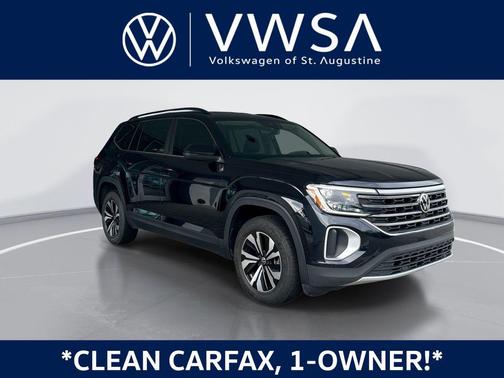 Deep Black Pearl 2024 Volkswagen Atlas 2.0T SE