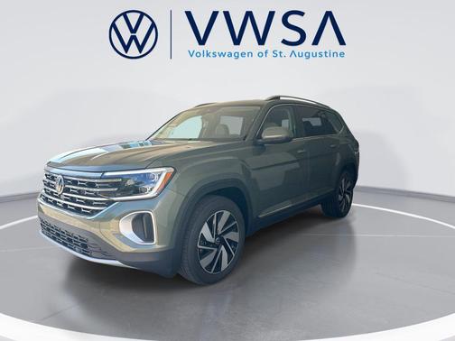 avocado green pearl 2026 Volkswagen Atlas 2.0T SEL