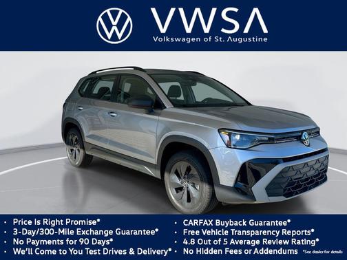 Pyrite Silver Metallic 2025 Volkswagen Taos 1.5T S