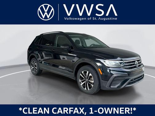 Deep Black Pearl 2022 Volkswagen Tiguan 2.0T S 4MOTION