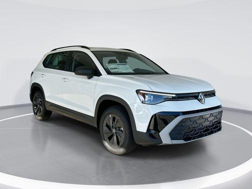 Pure White 2025 Volkswagen Taos 1.5T S