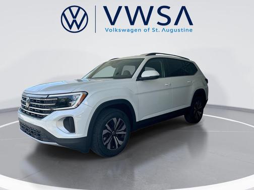 opal white pearl 2026 Volkswagen Atlas 2.0T SE