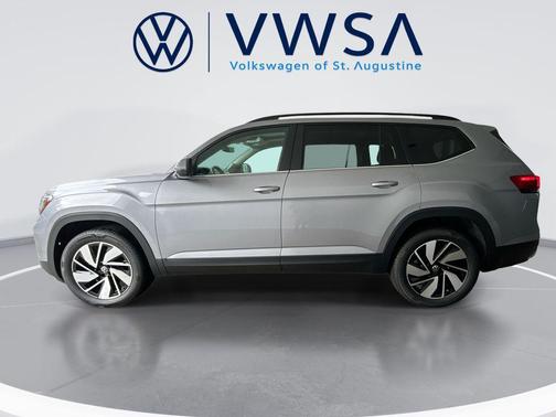 silver mist metallic 2026 Volkswagen Atlas 2.0T SE w/Technology