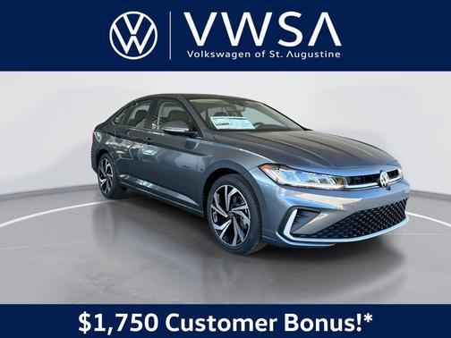 Platinum Gray Metallic 2026 Volkswagen Jetta 1.4T SEL