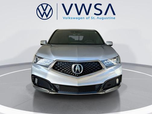Lunar Silver Metallic 2020 Acura MDX 3.5L Technology & A-Spec Pkgs