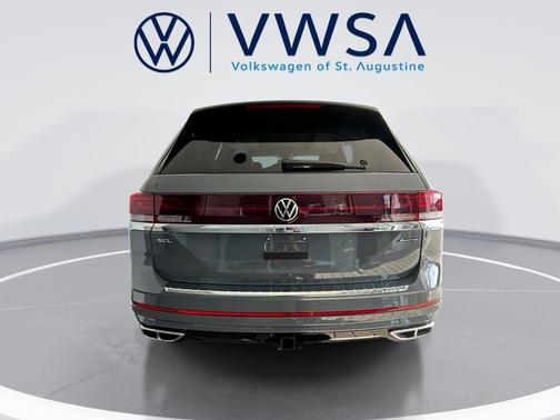 Pure Gray 2026 Volkswagen Atlas 2.0T SEL Premium R-Line 4MOTION