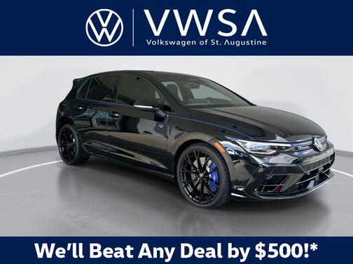 Mythos Black Metallic 2026 Volkswagen Golf R 2.0T DSG