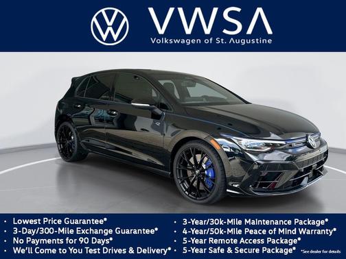 Mythos Black Metallic 2026 Volkswagen Golf R 2.0T DSG