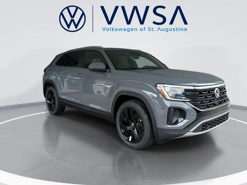 pure gray 2026 Volkswagen Atlas Cross Sport 2.0T SE w/Technology