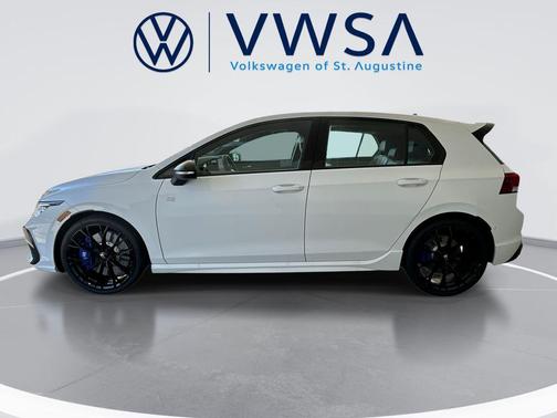 pure white 2026 Volkswagen Golf R 2.0T DSG