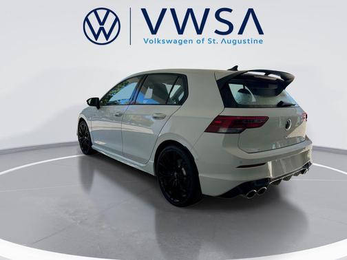 pure white 2026 Volkswagen Golf R 2.0T DSG