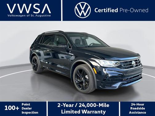 2024 Volkswagen Tiguan 2.0T SE R-Line Black