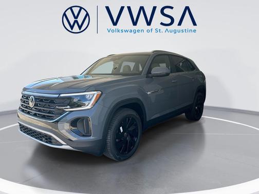 pure gray 2026 Volkswagen Atlas Cross Sport 2.0T SE w/Technology
