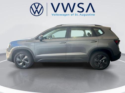 Platinum Gray Metallic 2025 Volkswagen Taos 1.5T S