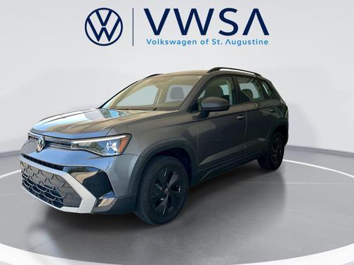Platinum Gray Metallic 2025 Volkswagen Taos 1.5T S