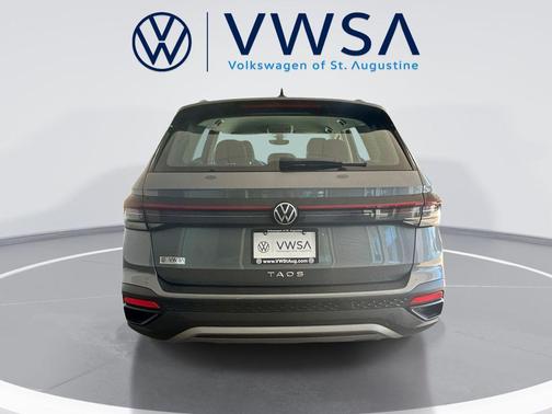 Platinum Gray Metallic 2025 Volkswagen Taos 1.5T S