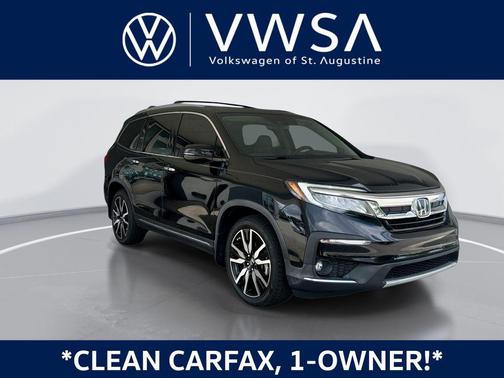 Crystal Black Pearl 2019 Honda Pilot Touring 8-Passenger