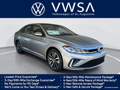 Pyrite Silver Metallic 2026 Volkswagen Jetta 1.4T SE