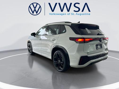 opal white pearl 2026 Volkswagen Tiguan 2.0T SE R-Line Black